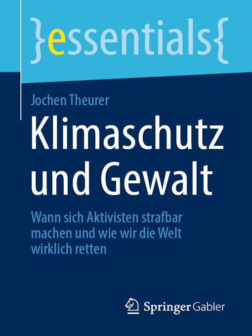 Title details for Klimaschutz und Gewalt by Jochen Theurer - Available